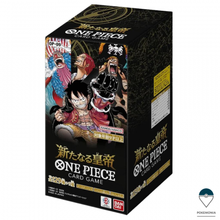 One Piece in Japanese - Carti One Piece The Card Game OP 09 The Four Emperors Booster Box