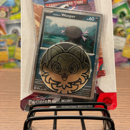Cartonase Pokemon TCG Obsidian Flames Checklane Paldean Wooper [5]
