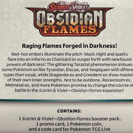 Set Cartonase Pokemon TCG Obsidian Flames Checklane Pawmi [5]