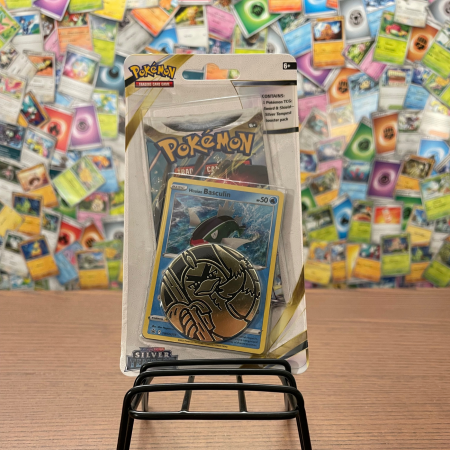 Pokemon TCG: Silver Tempest - Set Cartonase Pokemon TCG Silver Tempest Checklane Hisuian Basculin