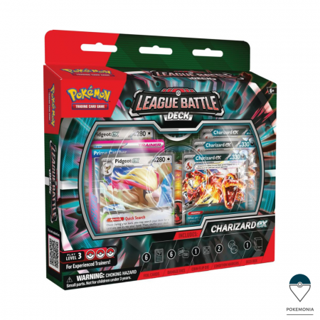 Pokemon Special Collection Box - Carti Pokemon TCG Charizard ex League Battle Deck
