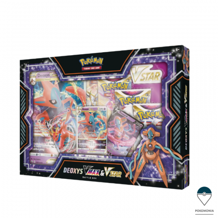Pokemon Special Collection Box - Carti Pokemon TCG Deoxys Vmax and Vstar Battle Box