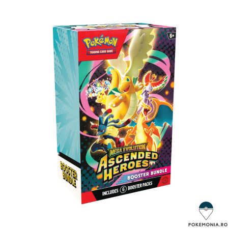 Pokemon TCG: Ascended Heroes - Carti Pokemon Trading Card Game Mega Evolution Ascended Heroes Booster Bundle