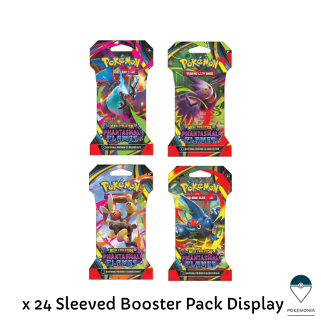 Pokemon TCG: Phantasmal Flames - Pokemon TCG Phantasmal Flames Sleeved Booster Pack Display