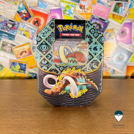 Pokemon TCG: Paldean Fates - Pokemon TCG Scarlet & Violet Paldean Fates Tin Great Tusk Pokemonia