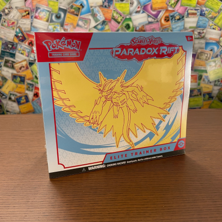 Pokemon TCG: Paradox Rift - Set cartonase Pokemon TCG Scarlet & Violet Paradox Rift Elite Trainer Box Roaring Moon Romania