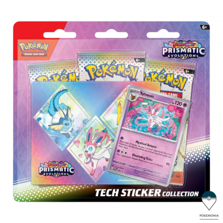 Carti Pokemon TCG Prismatic Evolutions Tech Sticker Sylveon [0]