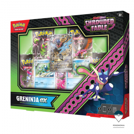 Pokemon TCG: Shrouded Fable - Pokemon TCG Scarlet & Violet Shrouded Fable Greninja Ex Special Illustration Collection