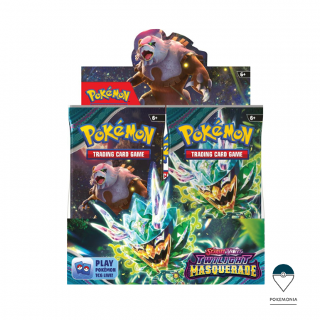 Set cartonase Pokemon TCG Scarlet & Violet Twilight Masquerade Booster Box [4]