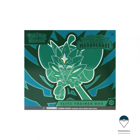Set cartonase Pokemon TCG Scarlet & Violet Twilight Masquerade Elite Trainer Box [2]
