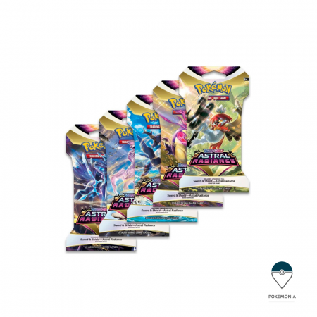 Pokemon TCG: Astral Radiance - Carti Pokemon TCG Sword & Shield Astral Radiance Sleeved Booster Pack
