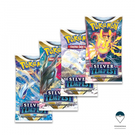 Set Cartonase sau Carti Pokemon TCG Sword & Shield Silver Tempest Booster Box [2]