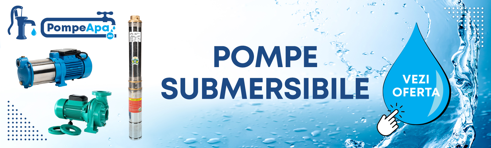 Pompe submersibile