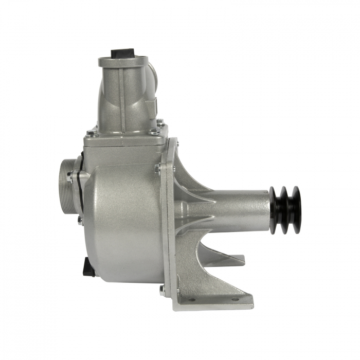 Cap de motopompa 3 toli cu fulie pentru motor [2]