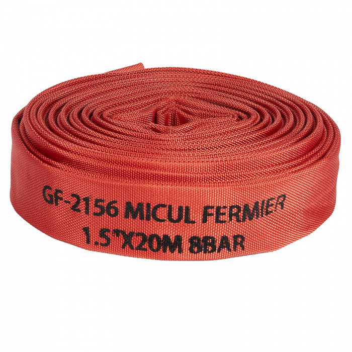 Furtun de pompier, 1.5 toli ( 32 mm), lungime 20 m, presiune 8 bari, Micul Fermier GF-2156 [1]