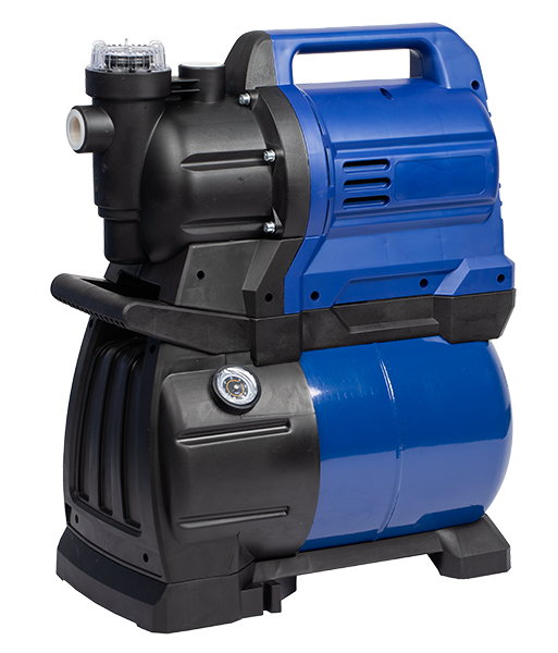 Hidrofor de mare putere Gmax JGP110022C, debit 4.2 m3/h, putere 1.1 kw, refulare 45 m, aspirare 8 m, bazin 19 l [1]