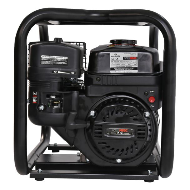 Motopompa 2" Wasserkonig WSKM50C, maxim 30 m³/ora , inaltime refulare max 28 m, motor euro V, benzina, putere 7 CP [4]
