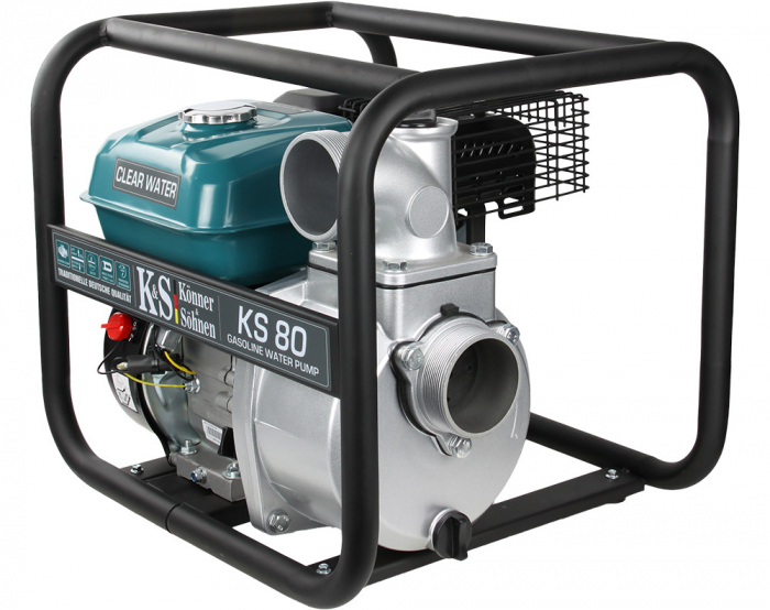 Motopompa apa curata 3" - 1000 l / min - Konner & Sohnen - KS-80 [2]