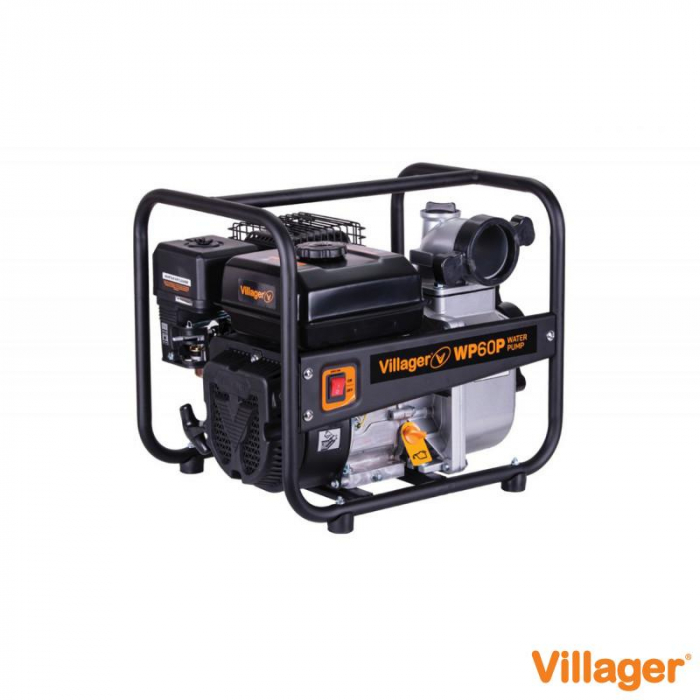 Motopompa Villager WP 60 P, debit 60 m³/h, 212 cm³, refulare pe 3" (75 mm), 2.1 bari, 4.1 kW [4]