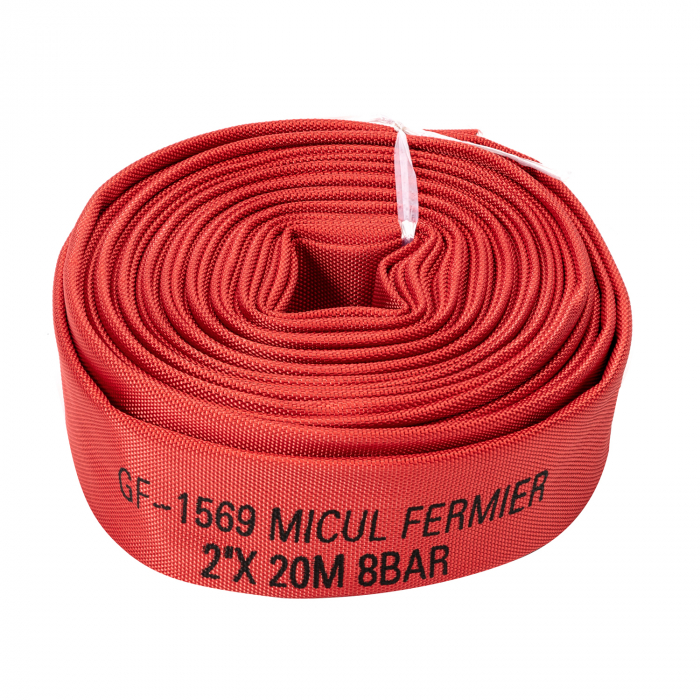 Pachet-Motopompa de presiune inalta 2" 7CP, debit 30 mc/h, 4T benzina + Furtun pentru refulare, diametru 2", lungime 20 m, presiune maxima 8 bari, Micul Fermier GF-1569 [3]