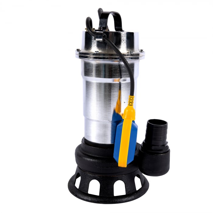 Pachet - Pompa pentru apa murdara, (WC,fosa,hazna) Inox, putere 3 kW, debit 6000 L / H + Furtun pompieri 2 Toli 20 m [5]