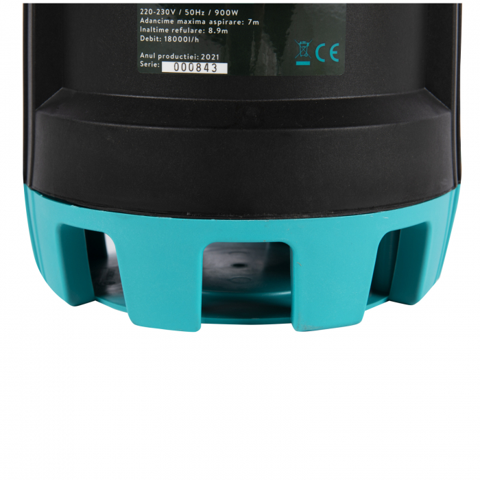 Pompa apa murdara din plastic 900W 300l/min, DZ-P113 DETOOLZ [5]
