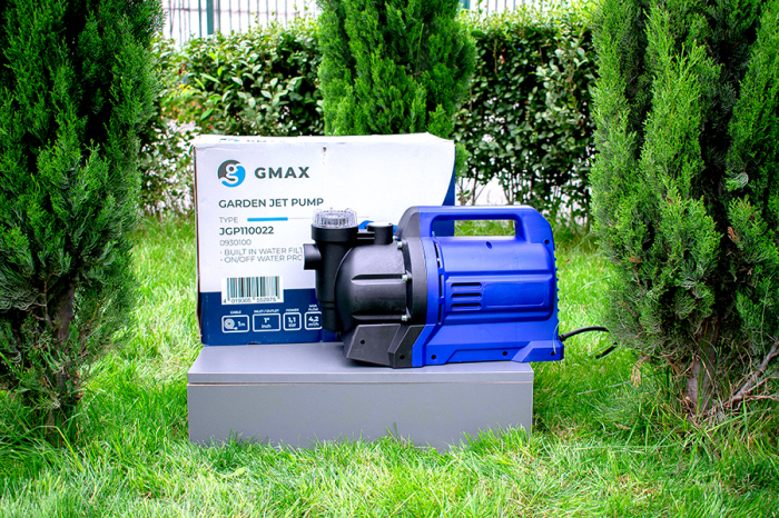 Pompa autoamorsanta Gmax JGP cu filtru incorporat, presiune 4.5 bar, debit 4.2 m3/h,  putere 1.1 kw, coloana 45m [4]