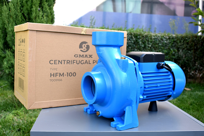 Pompa de suprafata trifazica 380V, debit 60 m3/h, aspiratie de la 8 m, putere 3 kw, Gmax HFM-100 [3]