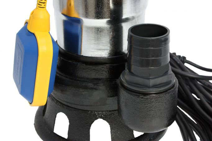 Pompa pentru apa murdara, (WC,fosa,hazna) cu turbina, din Inox Eurotec 2700W, 6000 L / H [4]