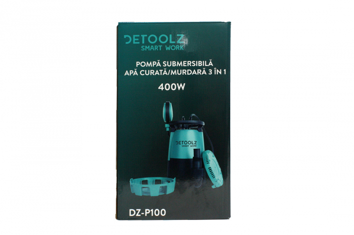Pompa submersibila apa curata/murdara 3in1 400W, DZ-P100 DETOOLZ [13]