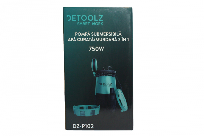 Pompa submersibila apa curata/murdara 3in1 750W, DZ-P102 DETOOLZ [11]