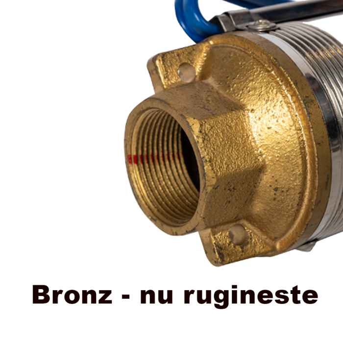 Pompa submersibila cu 8 turbine Micul Fermier, 1.1 kW, 3900 l/h, inaltime maxima pompare 51 m [2]