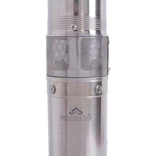 Pompa submersibila cu surub Wasserkonig SI8550, pentru ape curate, diametru 4", inox, putere 1150 W, debit 3000 l/h, inaltime refulare 85 m [4]