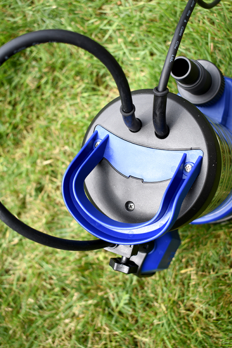 Pompă submersibilă de drenaj Gmax Q750B123I, 1 HP, 13,5 m³/h, Hmax 8 m, plutitor extern, inox [6]