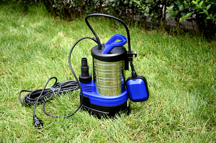 Pompă submersibilă de drenaj Gmax Q750B123I, 1 HP, 13,5 m³/h, Hmax 8 m, plutitor extern, inox [2]