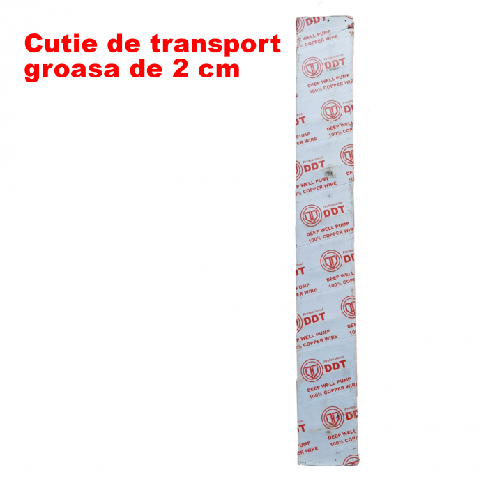Pompa submersibila de mare adancime, DDT, 4SDM3-16, 2200 W, debit 10 m³/h, 16 turbine, Inox, refulare 200m [3]