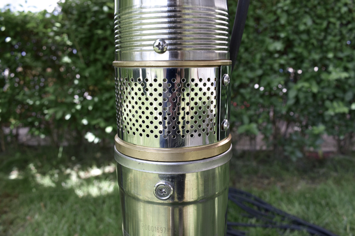 Pompă submersibilă foraj Gmax 90QJD109-0.37, 0.5 HP, 2.8 m³/h, Hmax 50 m, Ø90 mm, cablu 20 m [6]