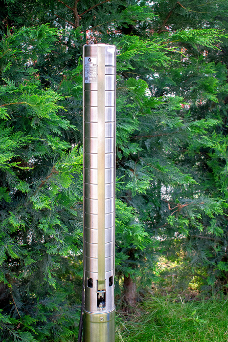 Pompa submersibila trifazica de foraj Gmax 4SP 1413-4 380V cu 13 turbine de inox, debit 20 m3/h, putere 4 kw, coloana apa 86 m [3]