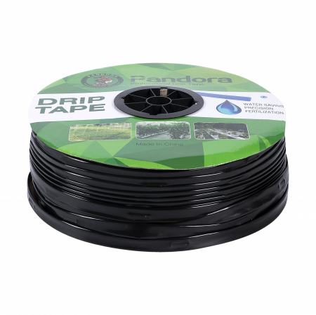 Furtune de irigat, banda de picurare și accesorii - Banda de picurare 1000m, debit 3L/h, distanta intre picuratori 30 cm, PANDORA GF-0971