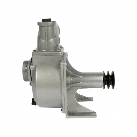 Cap de motopompa 3 toli cu fulie pentru motor [1]