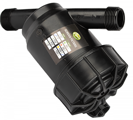 Furtune de irigat, banda de picurare și accesorii - Filtru mare cu sita Elysee, pres max 6 bari, filet 1 tol