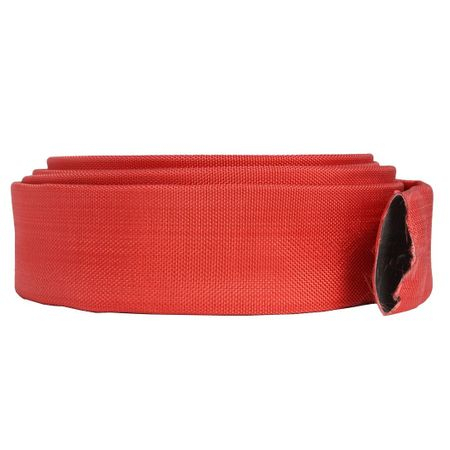 Furtun de gradina pompier, 2 toli (50mm), 20m, 16 bari, fara cuple ROSU, Micul Fermier GF-1566 [1]