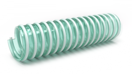 Furtune de irigat, banda de picurare și accesorii - Furtun pentru absorbtie (aspiratie) pentru transportul apei si lichidelor 008N, PVC, D 51 MM, 2 TOLI, 7 M