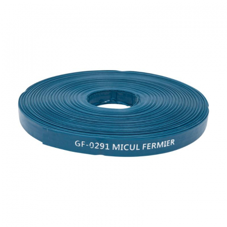 Furtune de irigat, banda de picurare și accesorii - Furtun pentru refulare, din PVC, 1 tol (24 mm), Lungime 100 M, Micul Fermier GF-1570