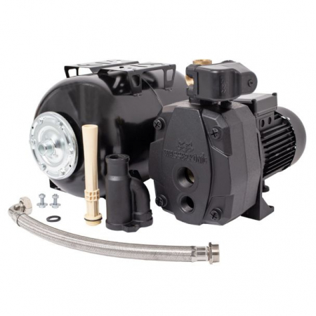 Hidrofoare - Hidrofor cu pompa de mare adancime Wasserkonig FA684825, putere 1500 W, debit 2880 l/h, inaltime refulare 68 m, aspiratie 40 m, vas de expansiune 24 litri