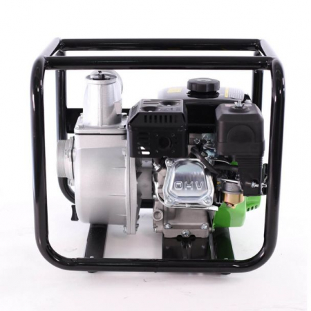 Motopompa 3" Greenfield MPG80, motor euro V, benzina, putere 7.0 CP, debit 63000 l/h, inaltime refulare 30 m [2]
