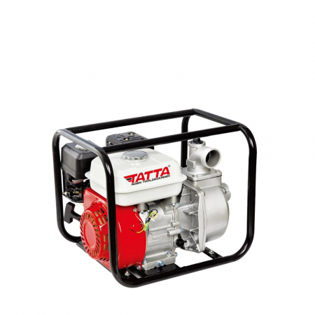 Motopompe - Motopompa apa curata Tatta TT-PA306, debit apa 26 m³/h, 2 toli prindere furtun, 26 m inaltime refulare, 6 m adancime absorbtie, 4 l, benzina,