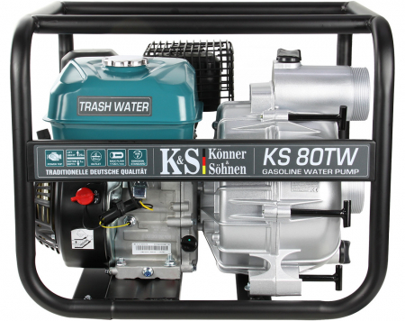 Motopompe - Motopompa apa murdara 3" - 1100 l / min - Konner & Sohnen - KS-80TW