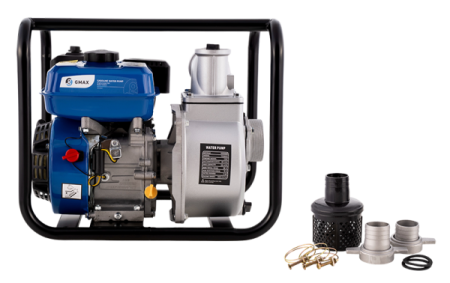 Motopompe - Motopompă pe benzină Gmax TG30CX, 3 toli, putere 7 Cp, debit 58 m³/h, Hmax 28 m, motor 4 timpi OHV