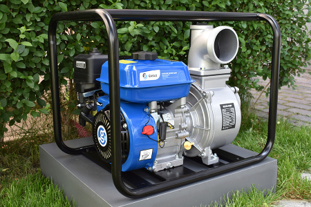 Motopompă pe benzină Gmax TG40CX, 4 toli, putere 7 Cp, debit 80 m³/h, Hmax 26 m, motor 4 timpi OHV [2]